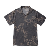 Bless Up Trail Button Up Shirt - Onyx Floral