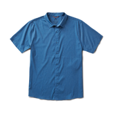 Bless Up Breathable Stretch Shirt - Steel Blue