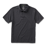 Bless Up Breathable Stretch Polo Shirt - Black
