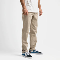 HWY 128 Straight Fit Broken Twill Jeans - Desert Khaki