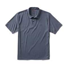 Bless Up Breathable Stretch Polo Shirt - Slate