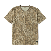 Mathis Active Tie Dye Pocket Short Sleeve Tee - Khaki Tie Dye