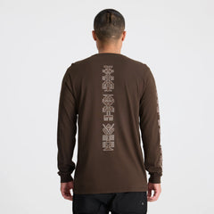Tomas Premium Long Sleeve Tee - Dark Brown