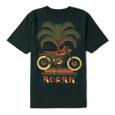 Moto Palm Premium Tee - Washed Black