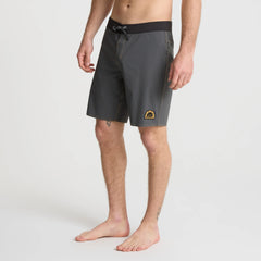 Burnt Passage 19" Boardshorts - Charcoal