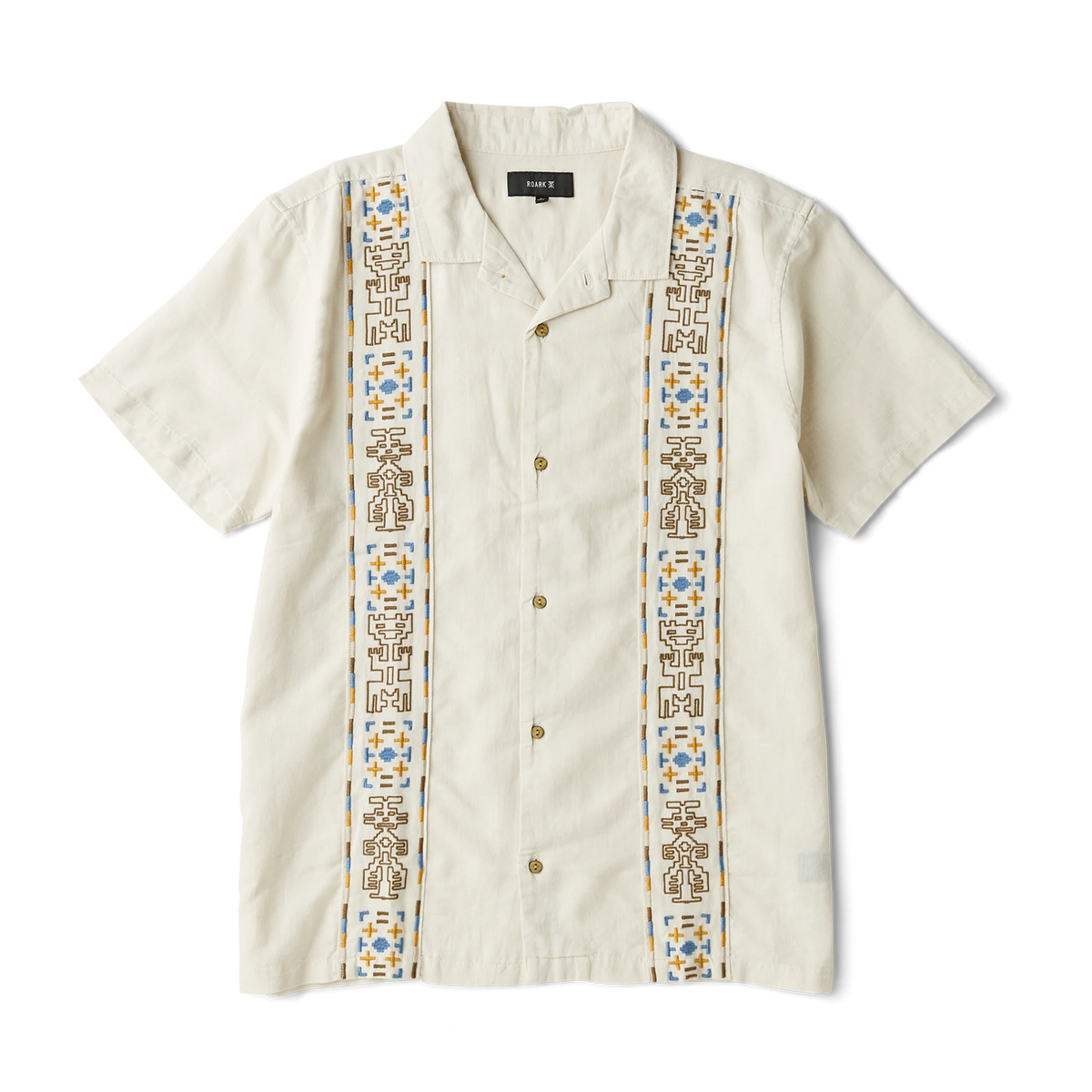 Gonzo Camp Button Up Shirt - Ivory